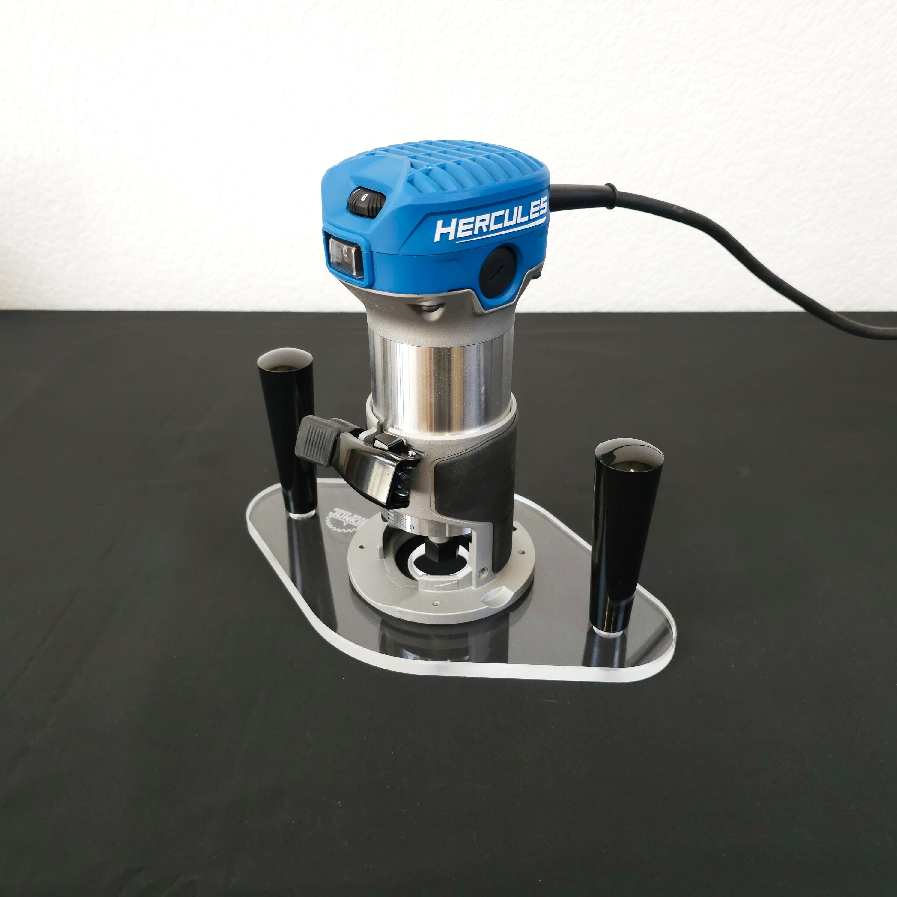 DUAL GRIP Blank Router Base Plate