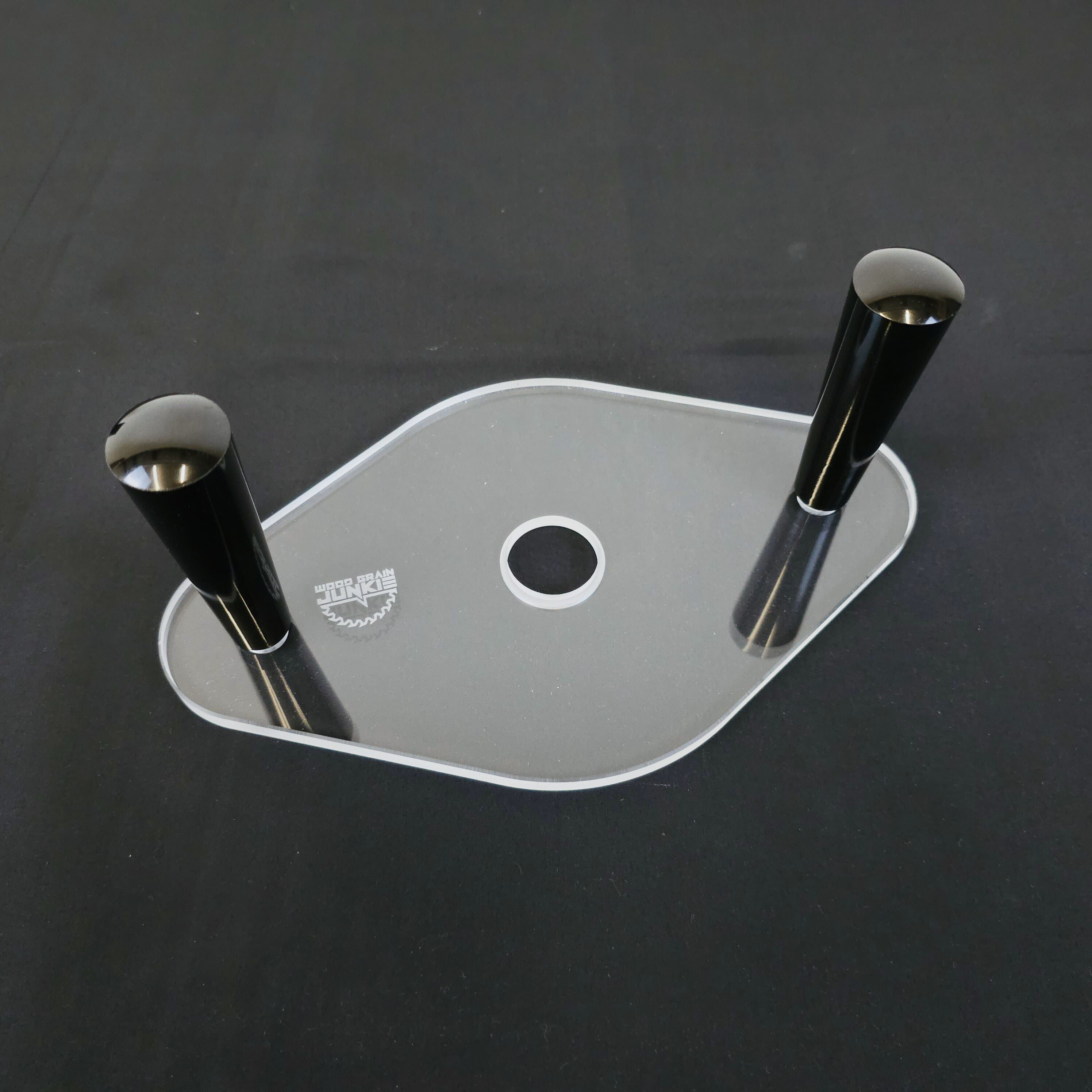 DUAL GRIP Blank Router Base Plate