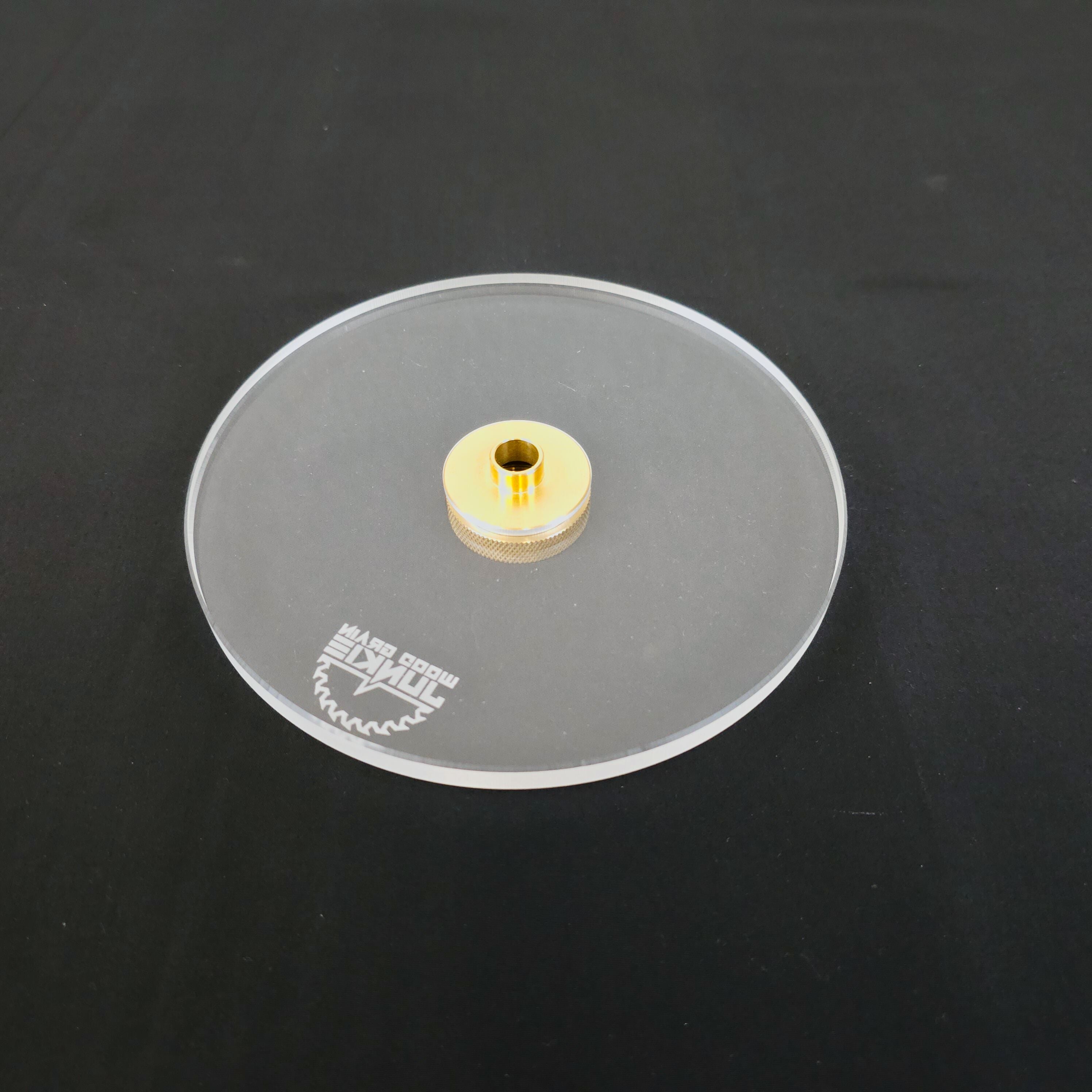 6 inch ROUND Blank Router Base Plate