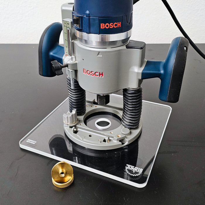 Bosch 1617EVS Router Plunge Base (RA1166) - 10x10 Inch Sub-Base Plate