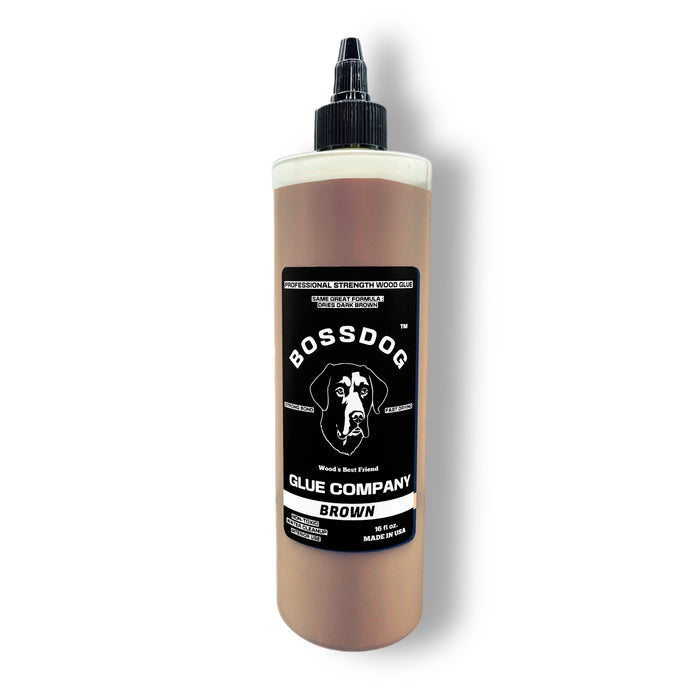 16 fl oz BOSSDOG Wood Glue | BROWN