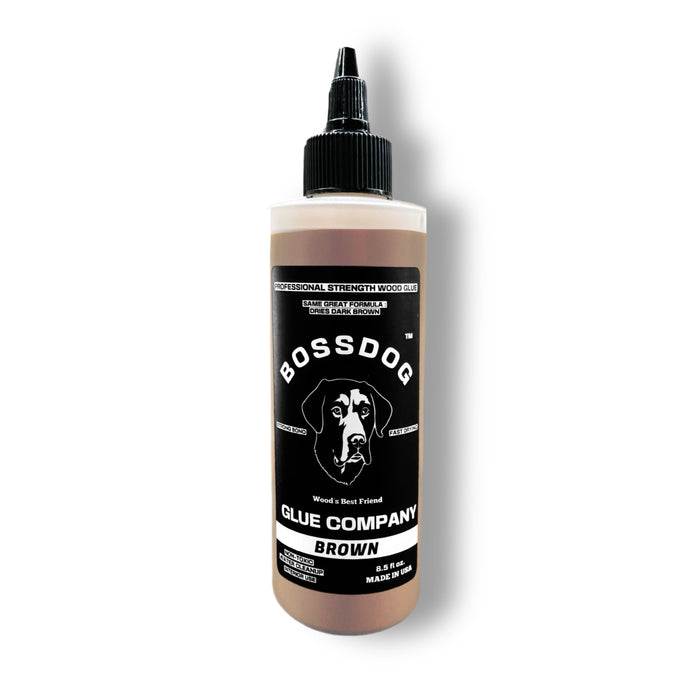 8.5 fl oz BOSSDOG Wood Glue | BROWN