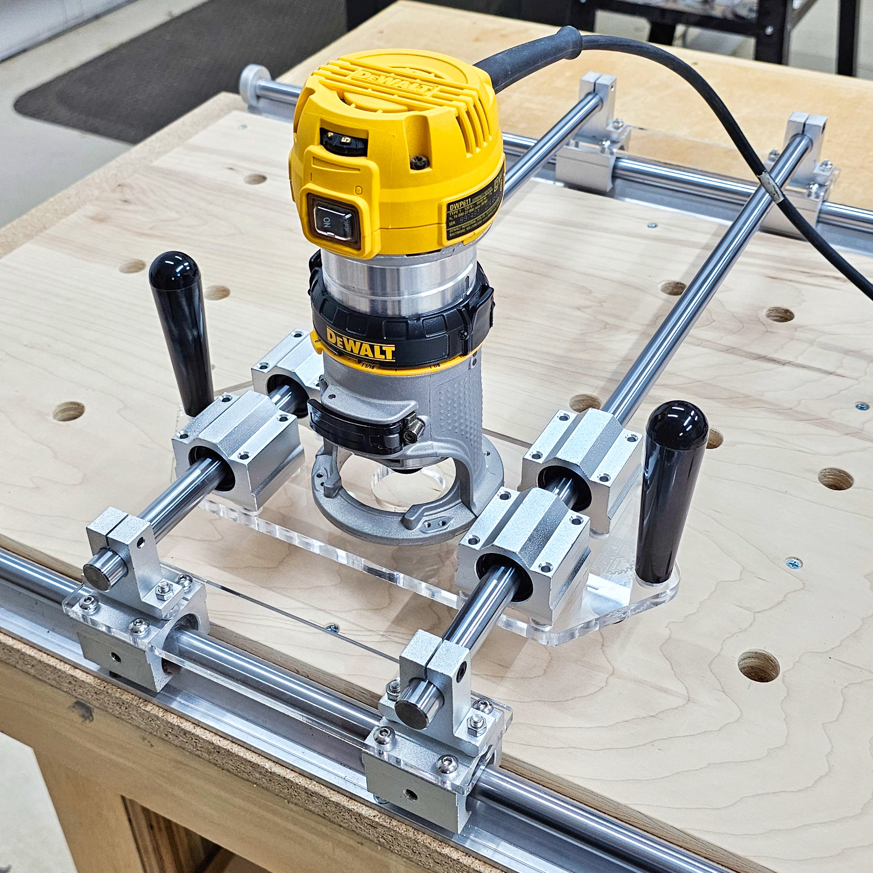 #Trim Router_DeWalt DWP611 and DCW600B