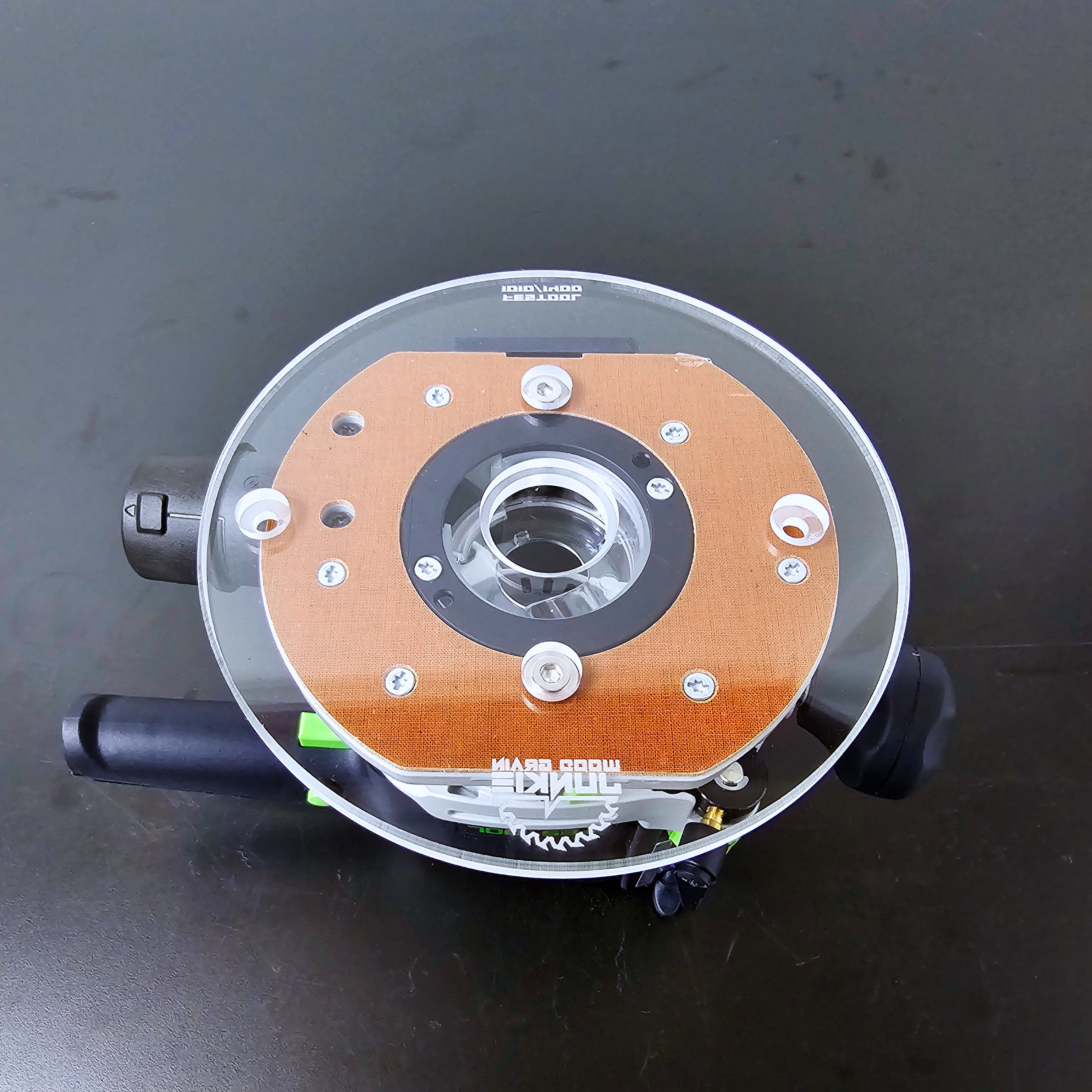7in Round Base Plate - Festool OF 1010 REQ-F and 1400 EQ-F Router
