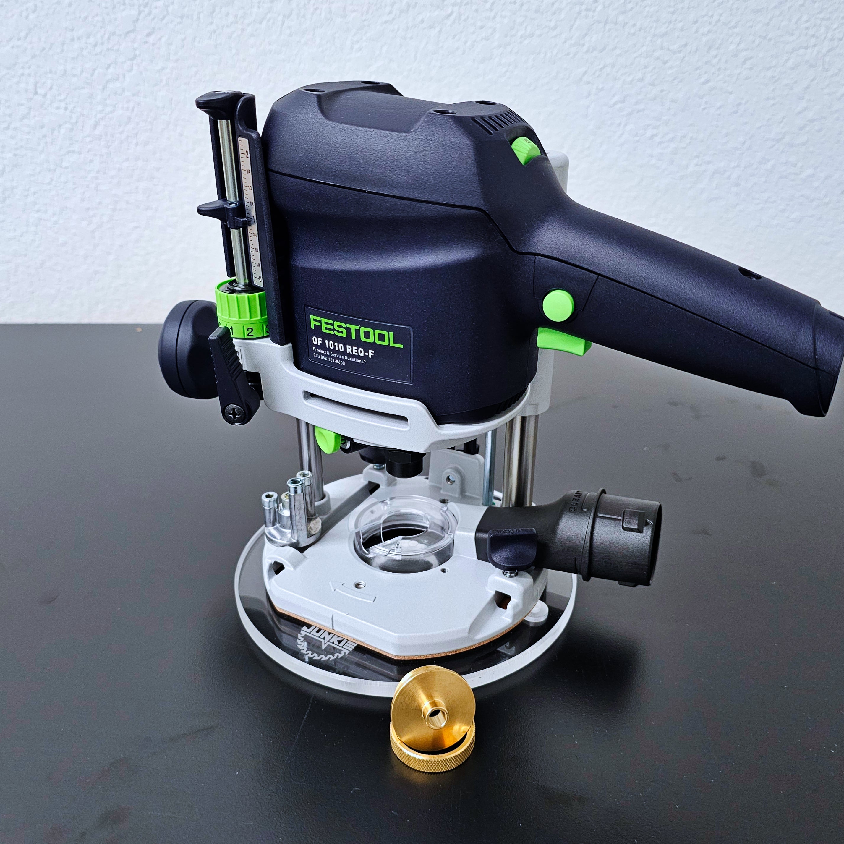 7in Round Base Plate - Festool OF 1010 REQ-F and 1400 EQ-F Router