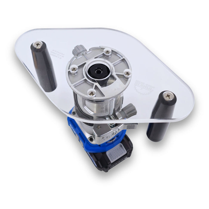 TrimFit Pro® DUAL GRIP Router Base Plate for Kreg 20V Ionic Drive