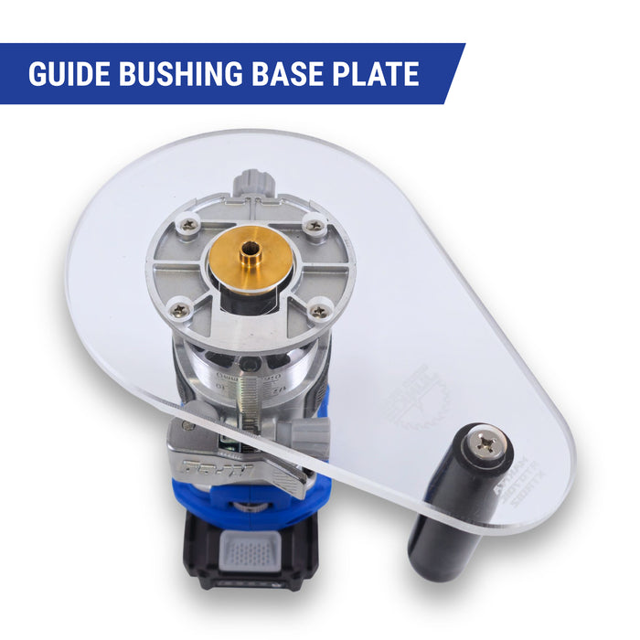 TrimFit Pro® SINGLE GRIP Router Base Plate for Kreg 20V Ionic Drive