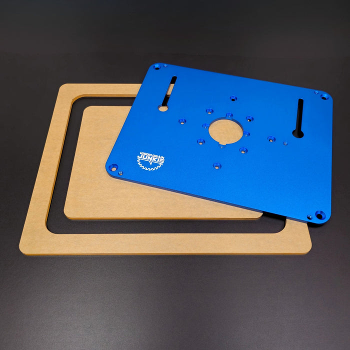 11-3/4" x 9-1/4" Rabbet/Recess Cutout Template - For Your Router Table Insert Plate