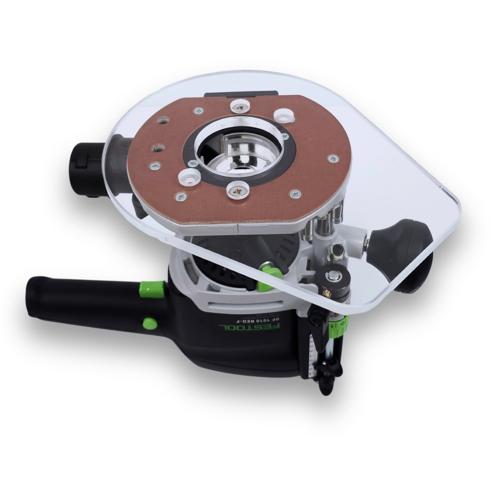 Woodworking Router Base Plates for Trim & Plunge Routers | Clear Acrylic