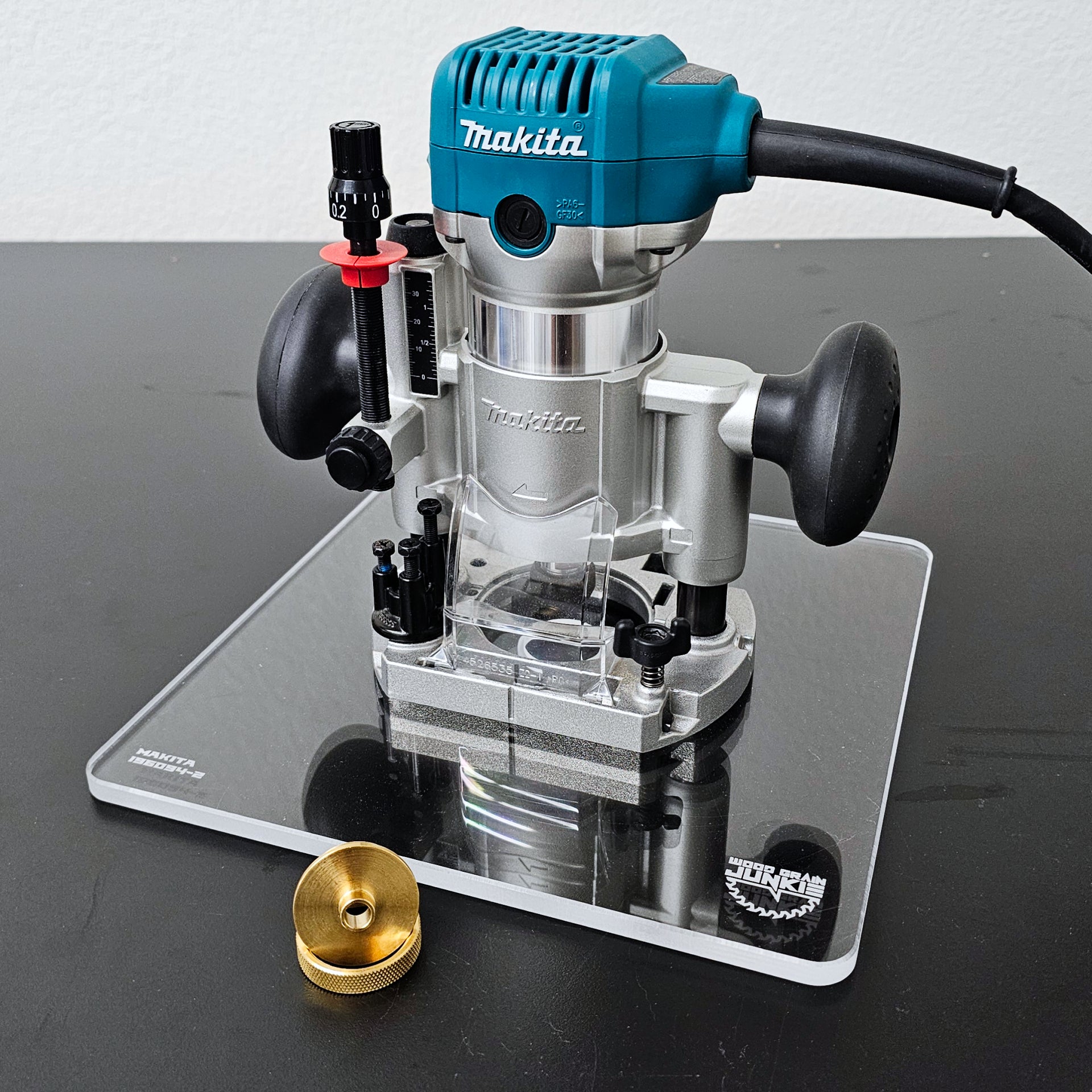 10in Base Plate - Makita Trim Router Plunge Base (196094-2)