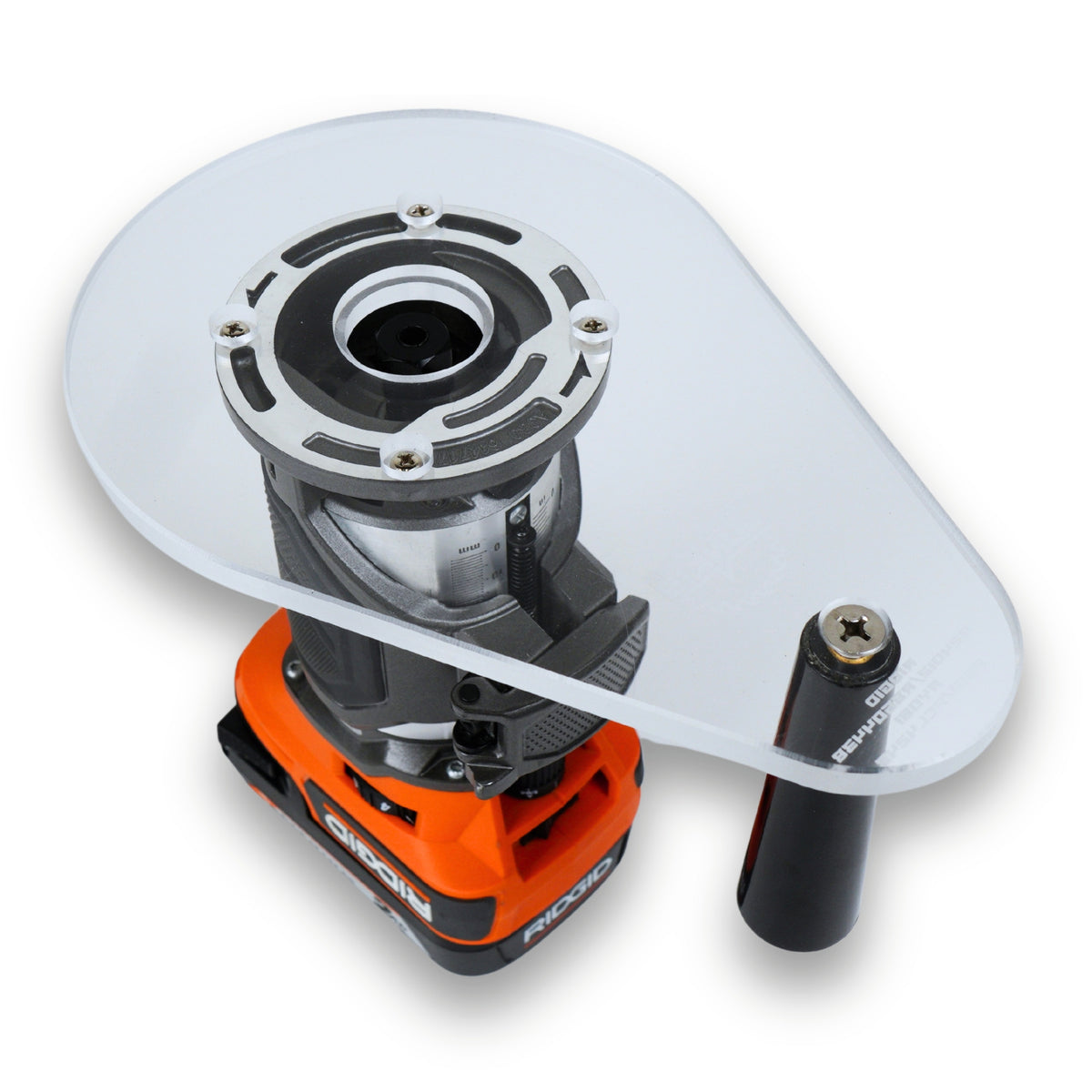 TrimFit Pro® SINGLE GRIP Router Base Plate for Ridgid and Ryobi