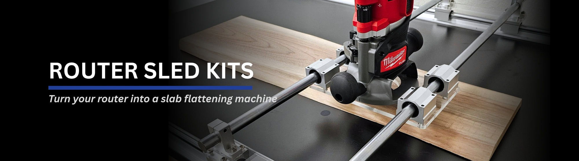 Router Sled For Planing | Slab Flattening Mill | Router Planer Jig