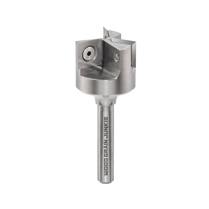 ShurCut 1" Spoilboard Surfacing Bit – 1/4″ Shank, 3 Flute, Carbide Insert