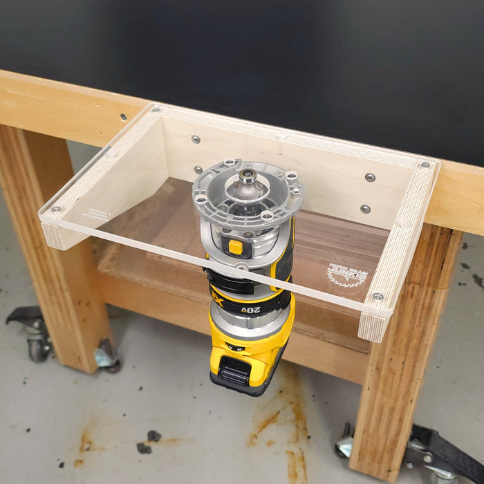 Baltic Birch Mounting Bracket for Trim Router Table Plate
