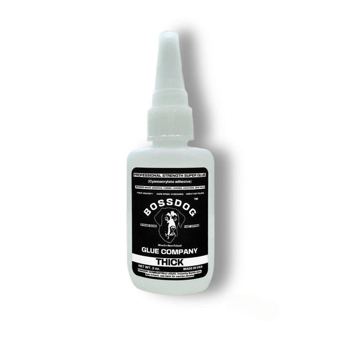 2 oz BOSSDOG Professional Strength Super Glue | THICK