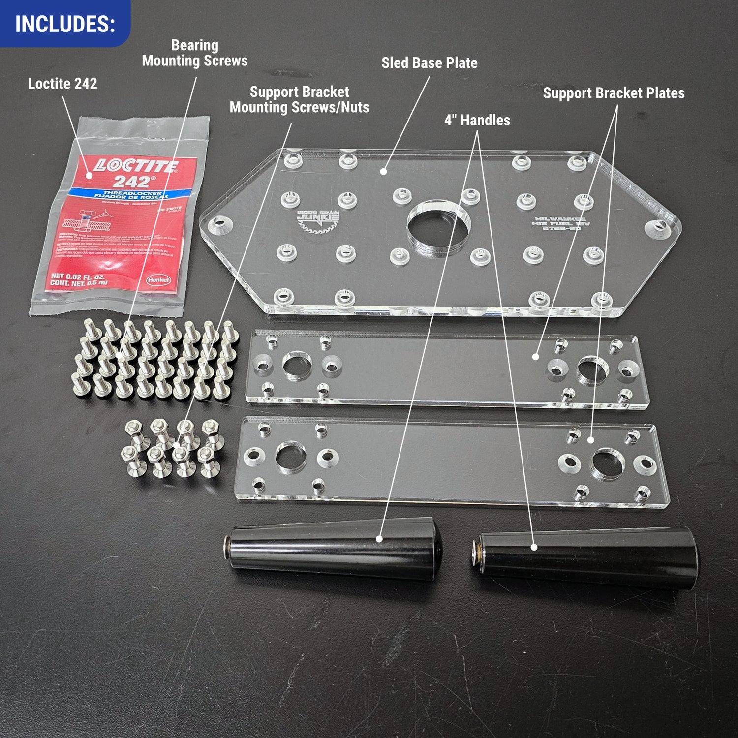 This Sled Kit Includes
