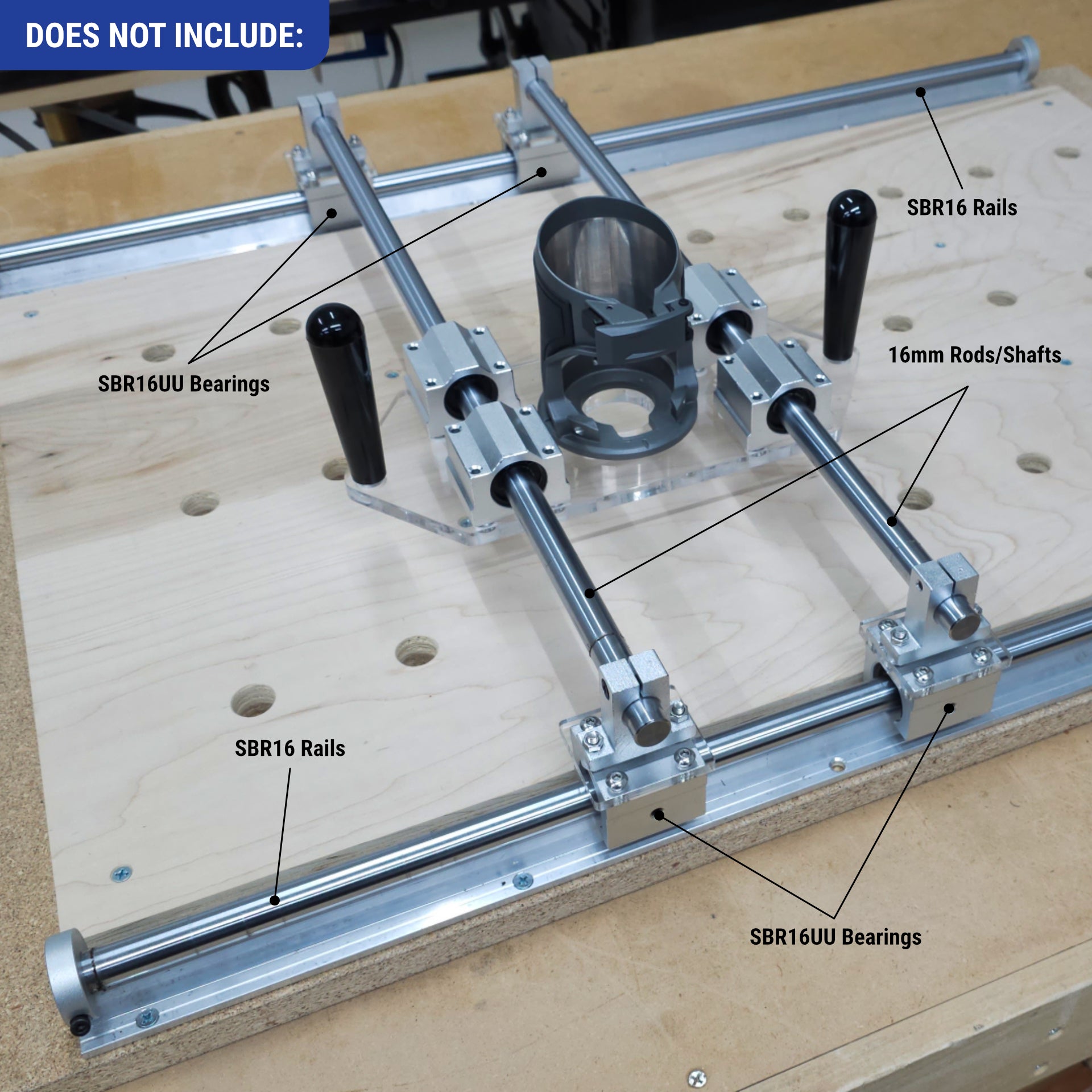 Trim Router Sled Kit