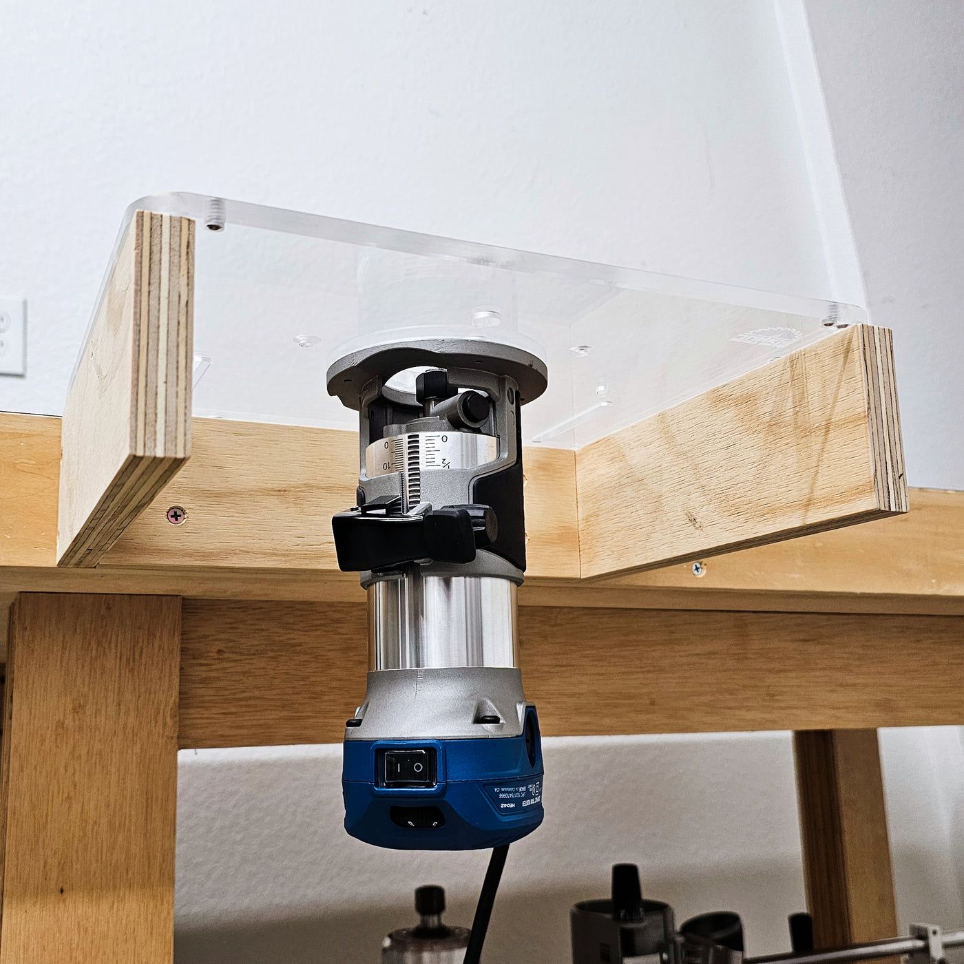 DualFit Pro™ Acrylic Router Mount - Insert Plate - Fits Full-Size and ...