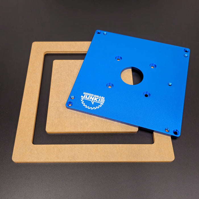 7 in Square Rabbet/Recess Cutout Template - For Your Trim Router Insert Plate