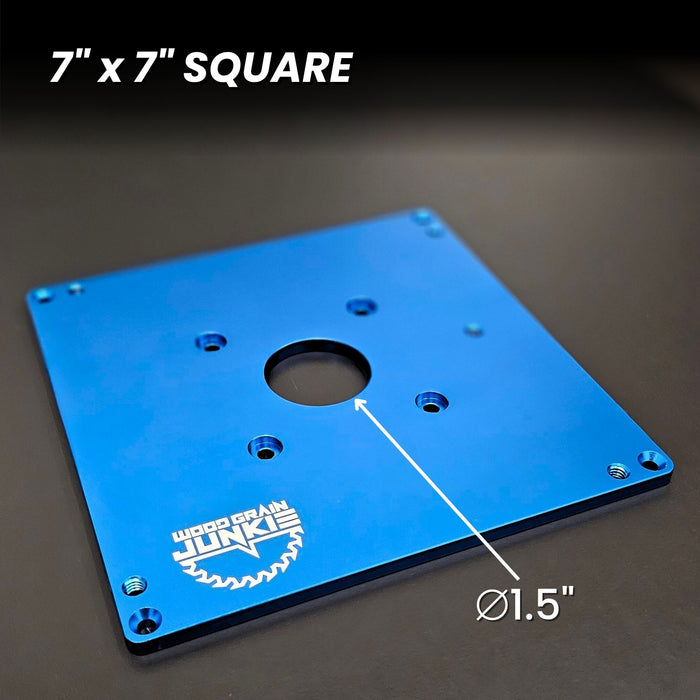Trim Router Dimensions Aluminum Trim Router Insert Plate
