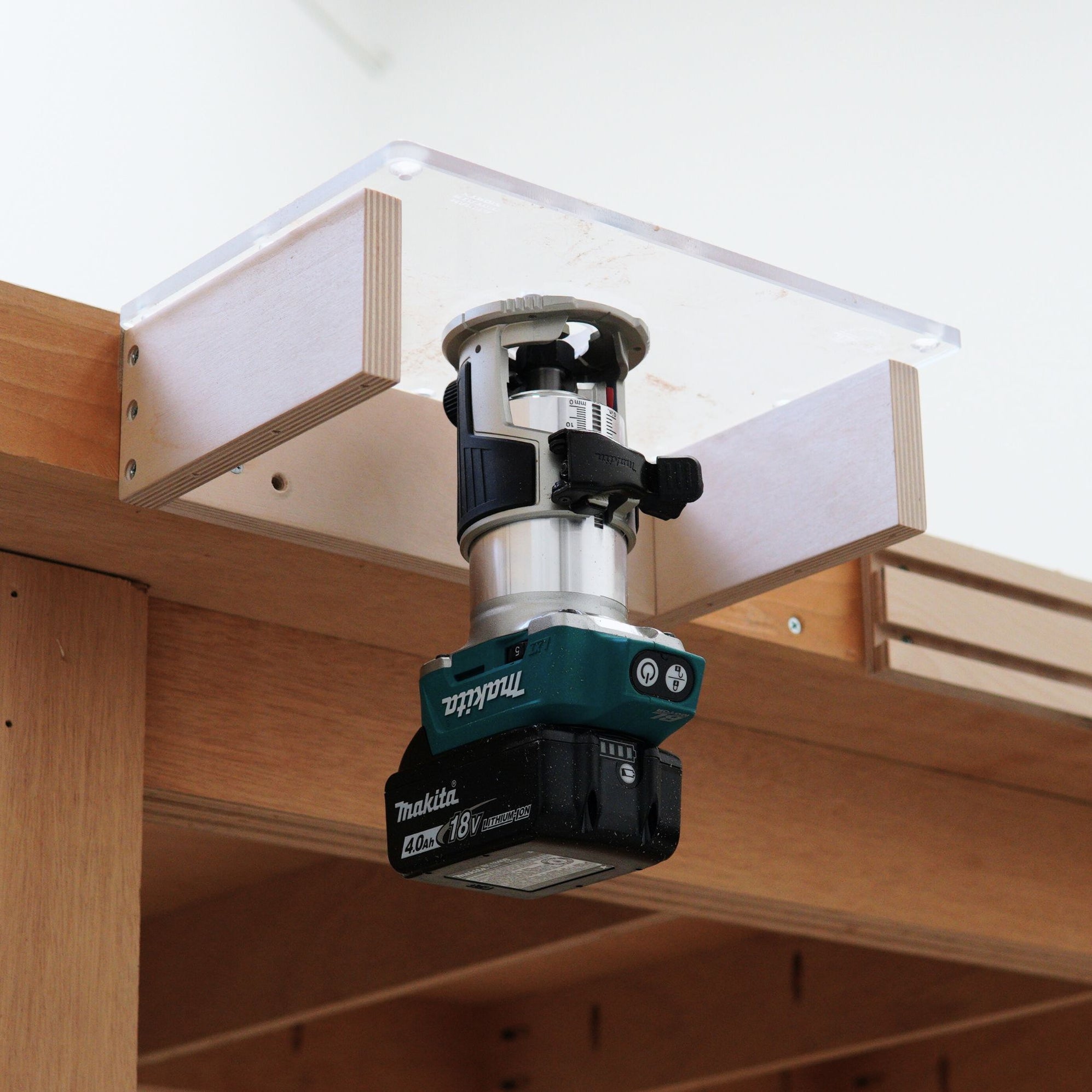 Trim Router Stand Trim Router Table | Wood Grain Junkie