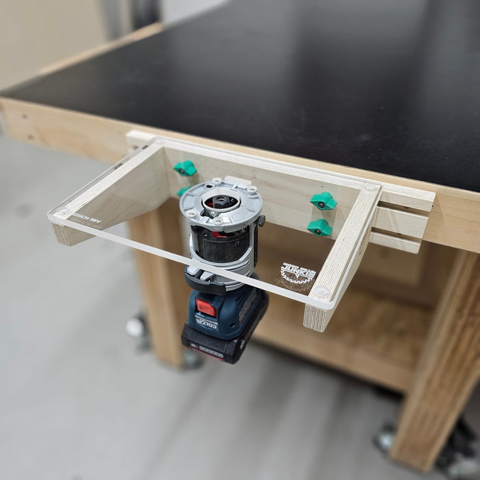 TrimFit Pro® Trim Router Table for Popular Compact Routers
