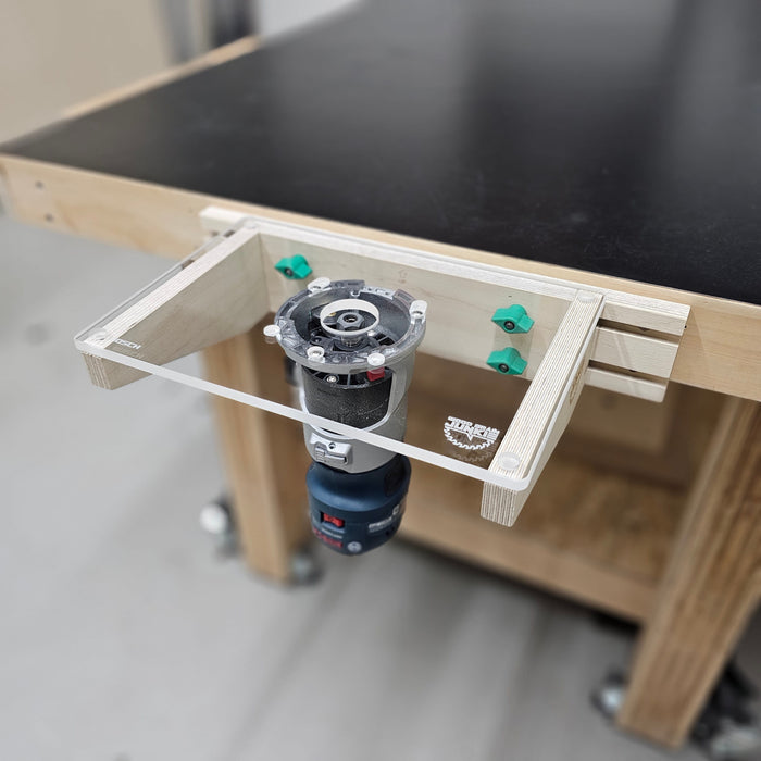 TrimFit Pro® Trim Router Table for Popular Compact Routers