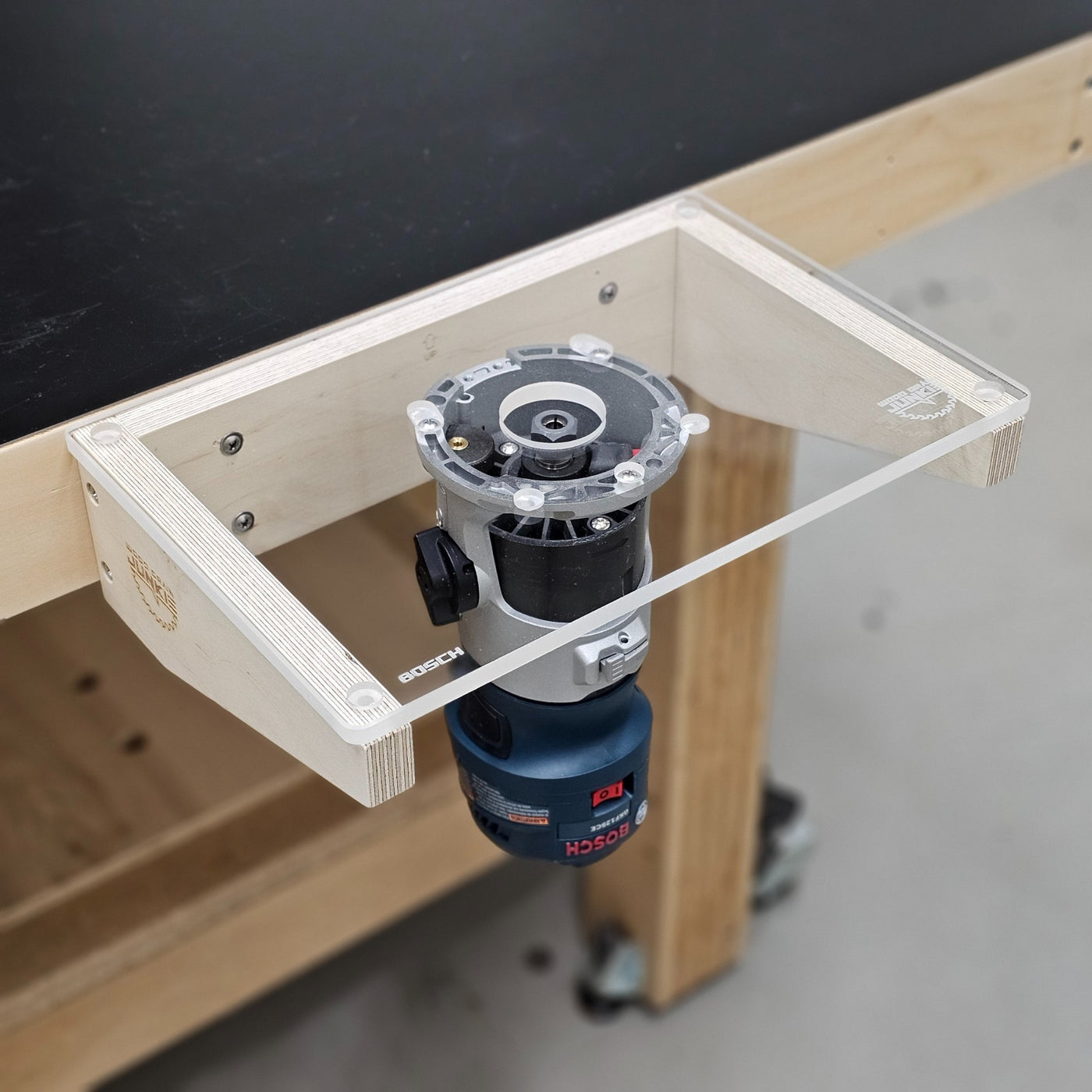 Paycheck Router Trim Router Table | Wood Grain Junkie