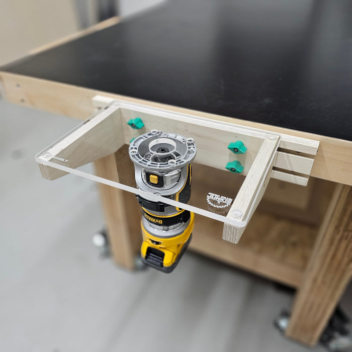 TrimFit Pro® Trim Router Table for Popular Compact Routers