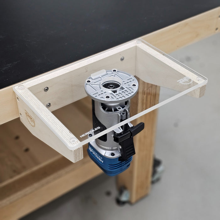 TrimFit Pro® Trim Router Table Plate for Popular Compact Routers