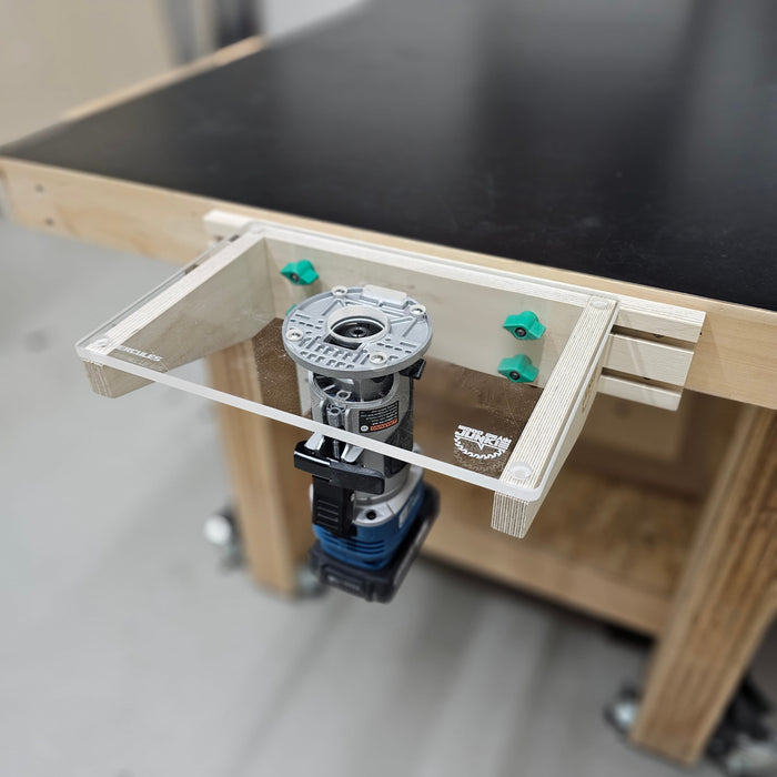 TrimFit Pro® Trim Router Table for Popular Compact Routers