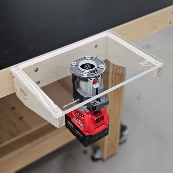 TrimFit Pro® Trim Router Table Plate for Popular Compact Routers