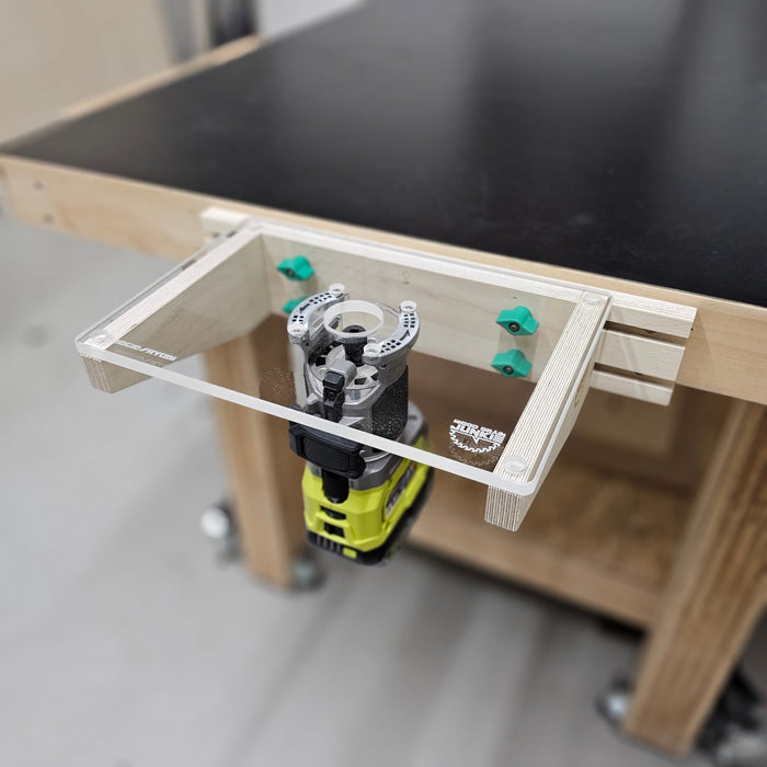 TrimFit Pro® Trim Router Table for Popular Compact Routers