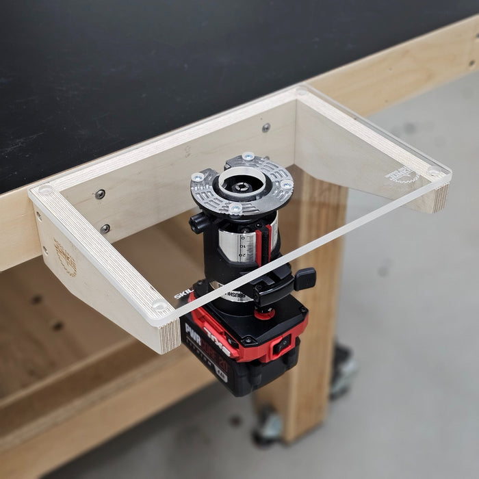 TrimFit Pro® Trim Router Table Plate for Popular Compact Routers