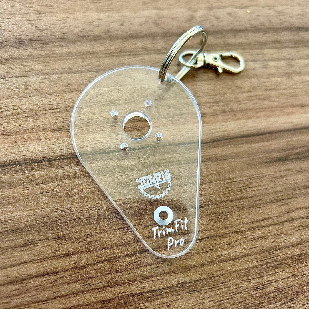 Wood Grain Junkie® Keychain & Tote Bag