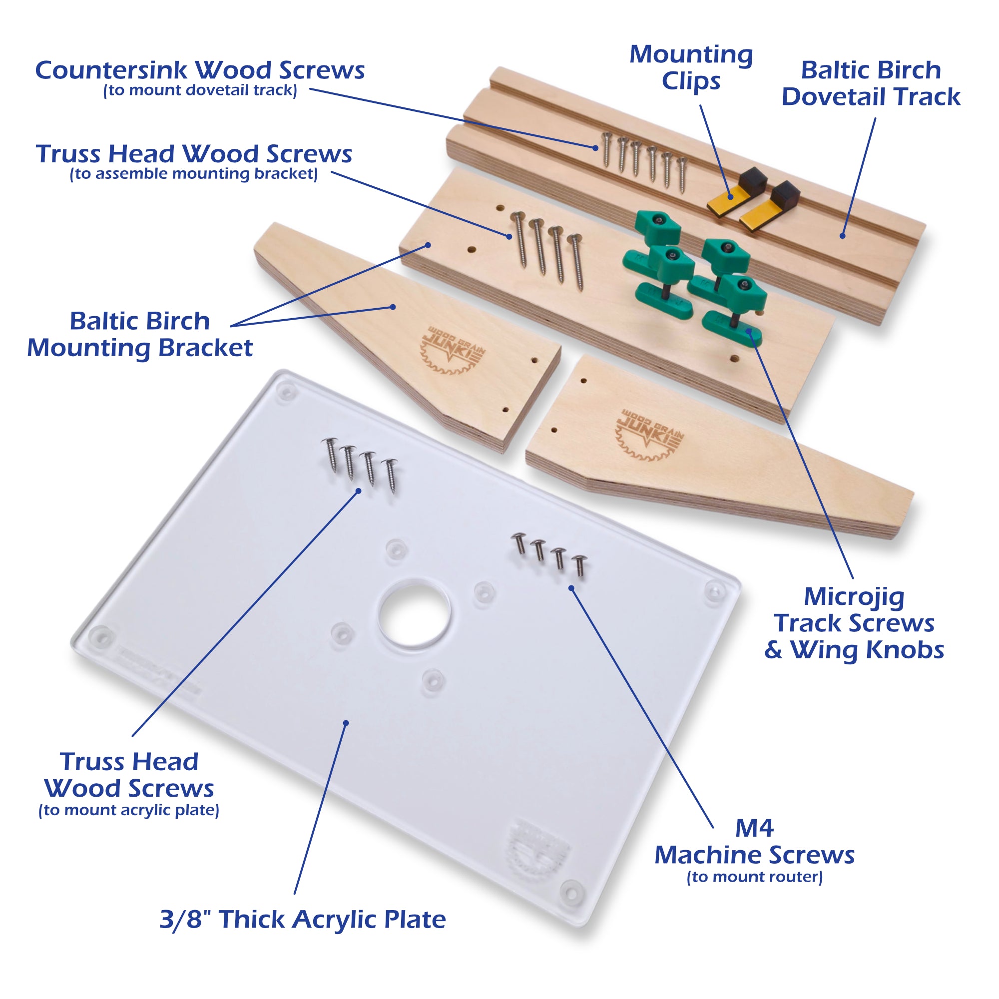 Trim Router Table for Popular Compact Routers