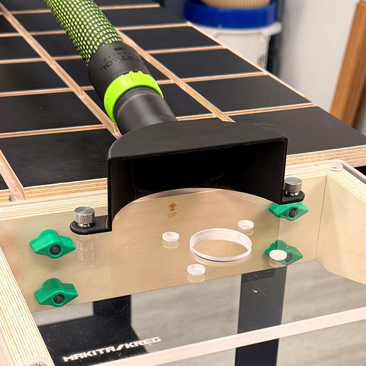 Universal Dust Hood - Retrofit Any Router Table for Dust Collection