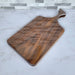 Wood Grain Junkie 15x7 inch Skinny Modern Full Charcuterie Board Template