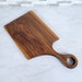 Wood Grain Junkie Black Walnut Charcuterie Board with a Modern Handle