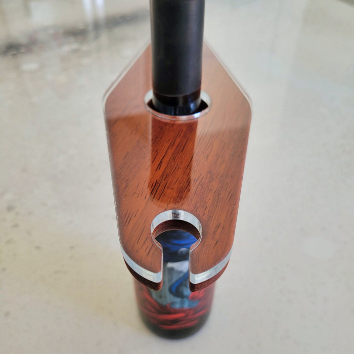 Wood Grain Junkie Compact Wine Caddy Acrylic Router Template