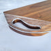 Wood Grain Junkie Curves Charcuterie Board Handle Acrylic Router Template