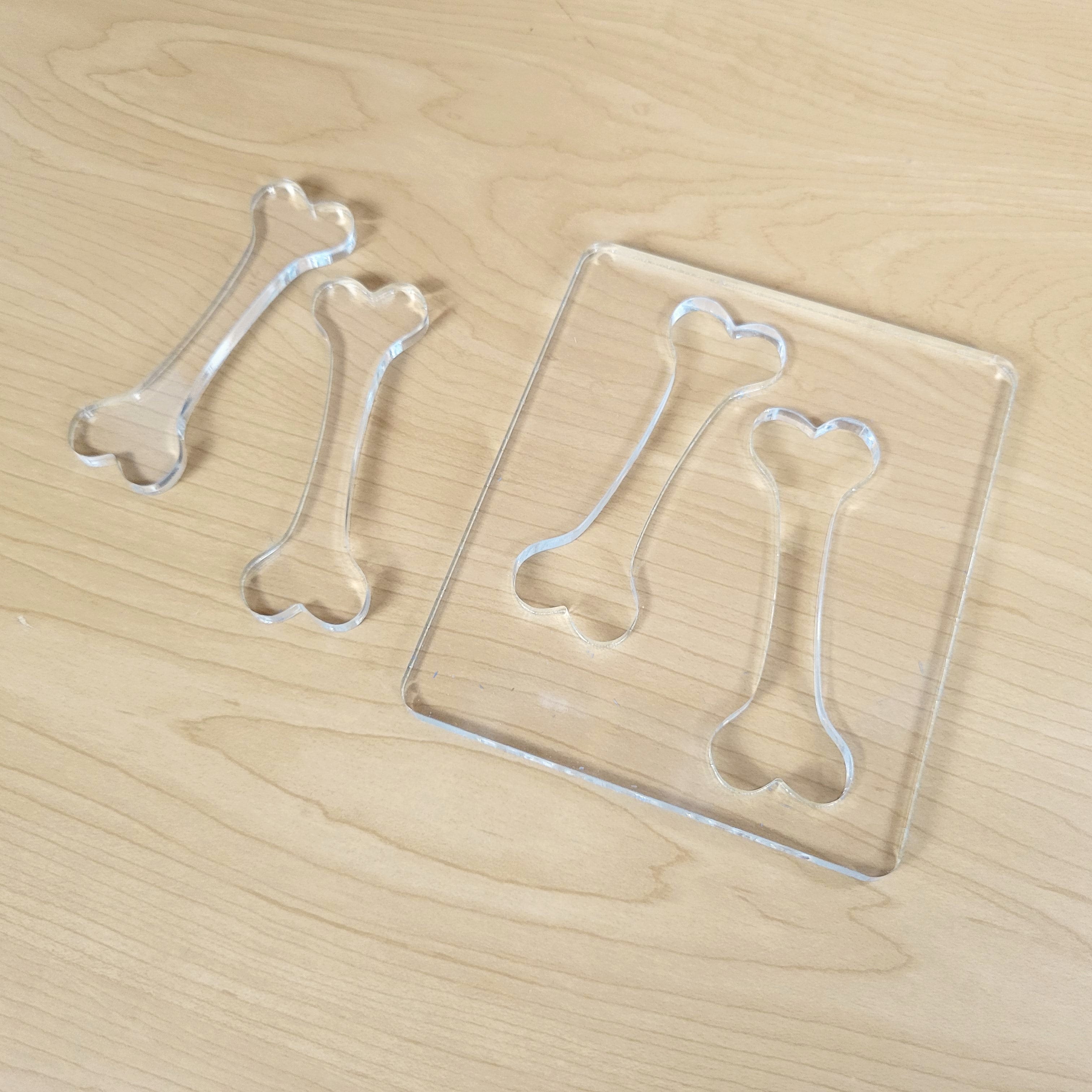 Wood Grain Junkie Dog Bone Epoxy/Resin Inlay Template