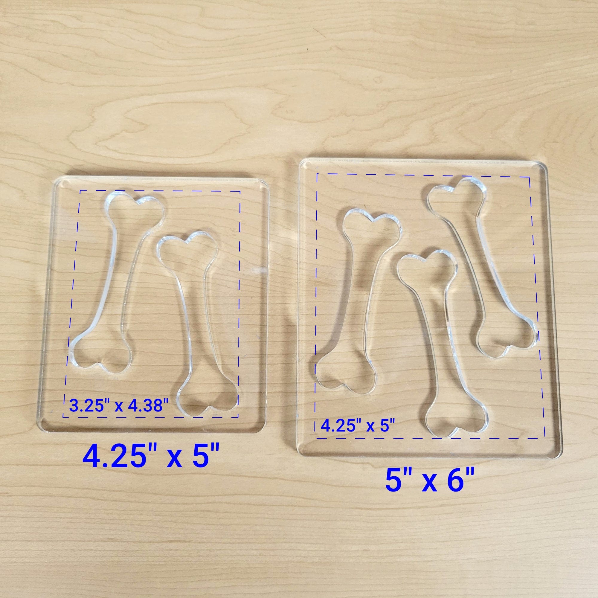 Wood Grain Junkie Dog Bone Epoxy/Resin Inlay Template
