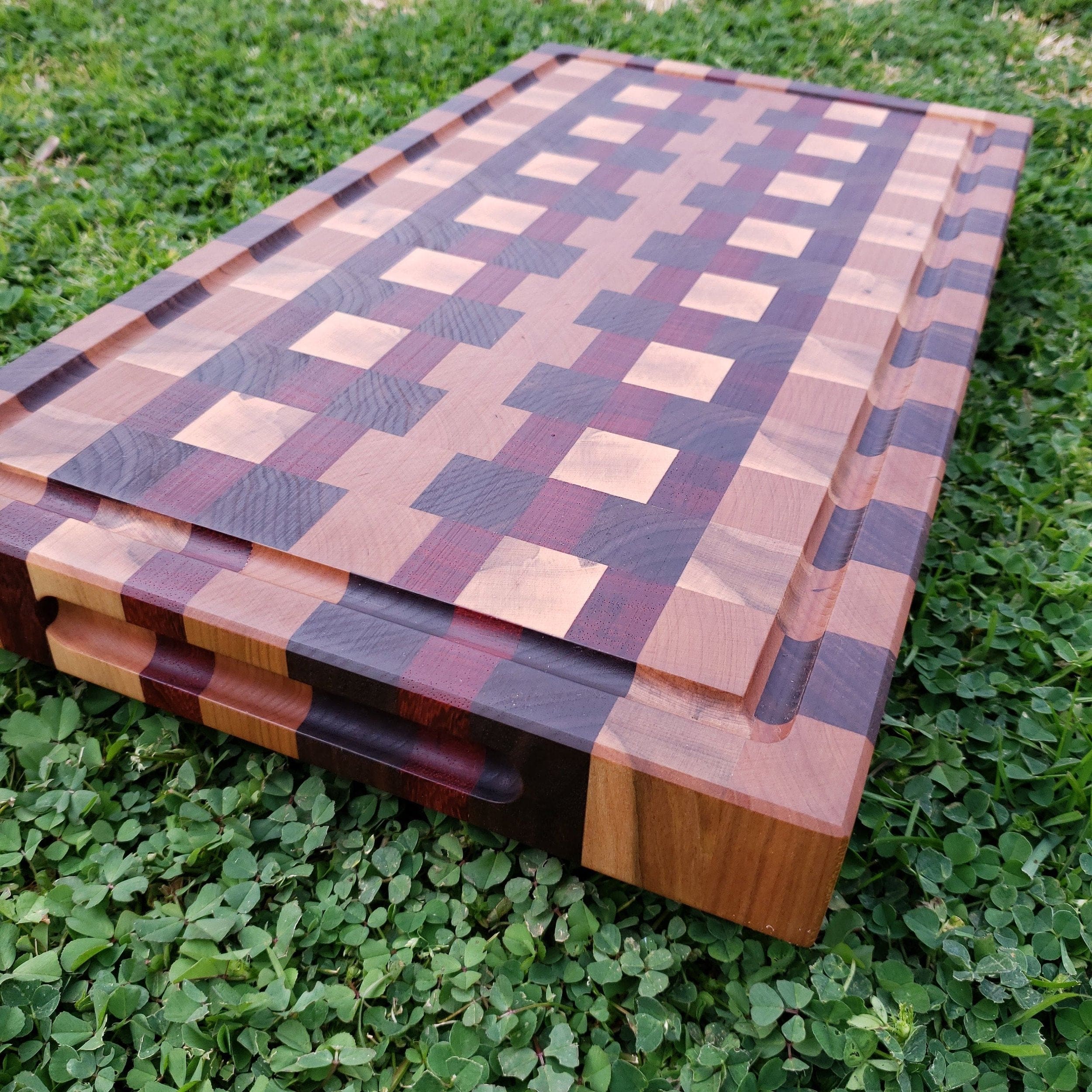 Wood Grain Junkie End Grain Cutting Board | Butcher Block