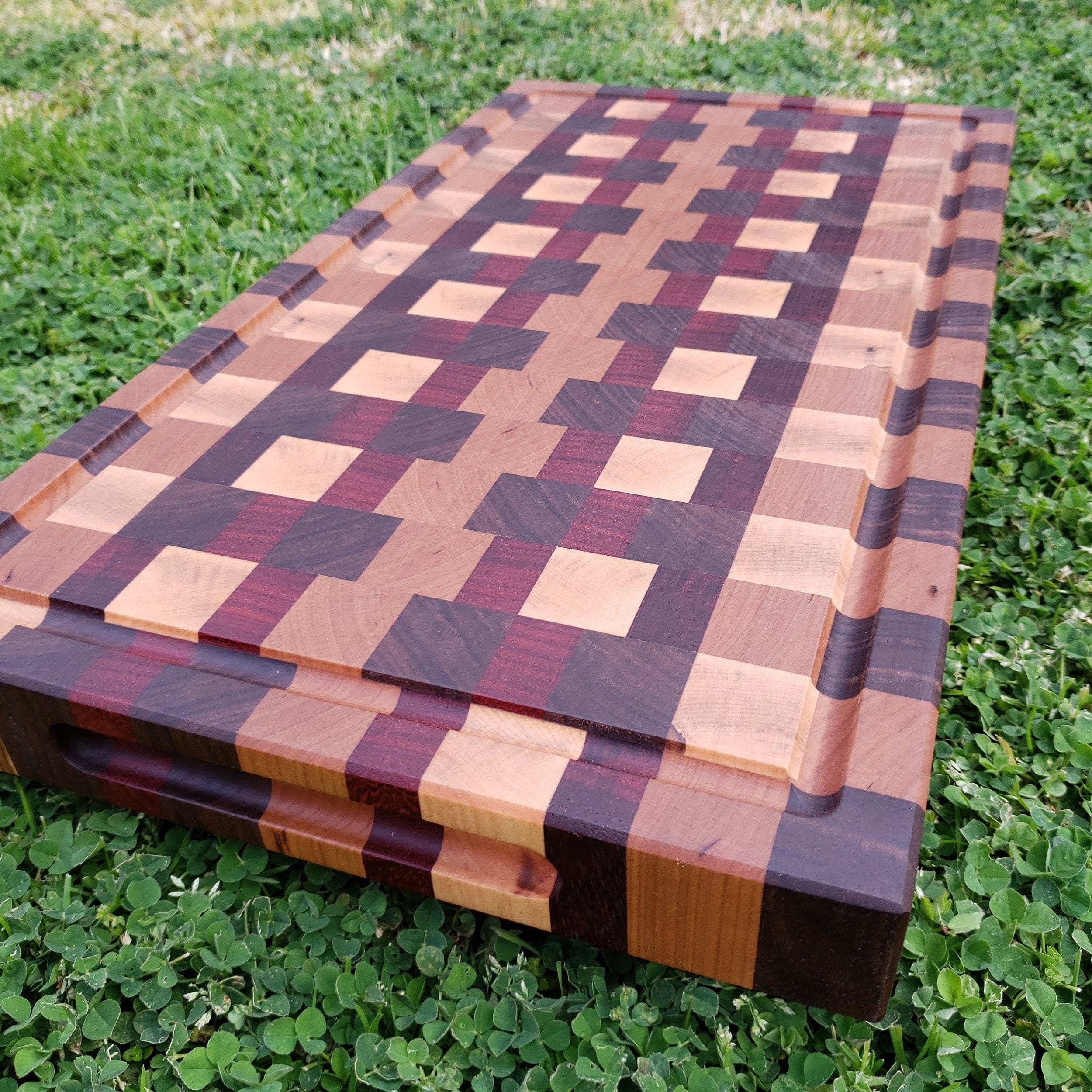 Wood Grain Junkie End Grain Cutting Board | Butcher Block