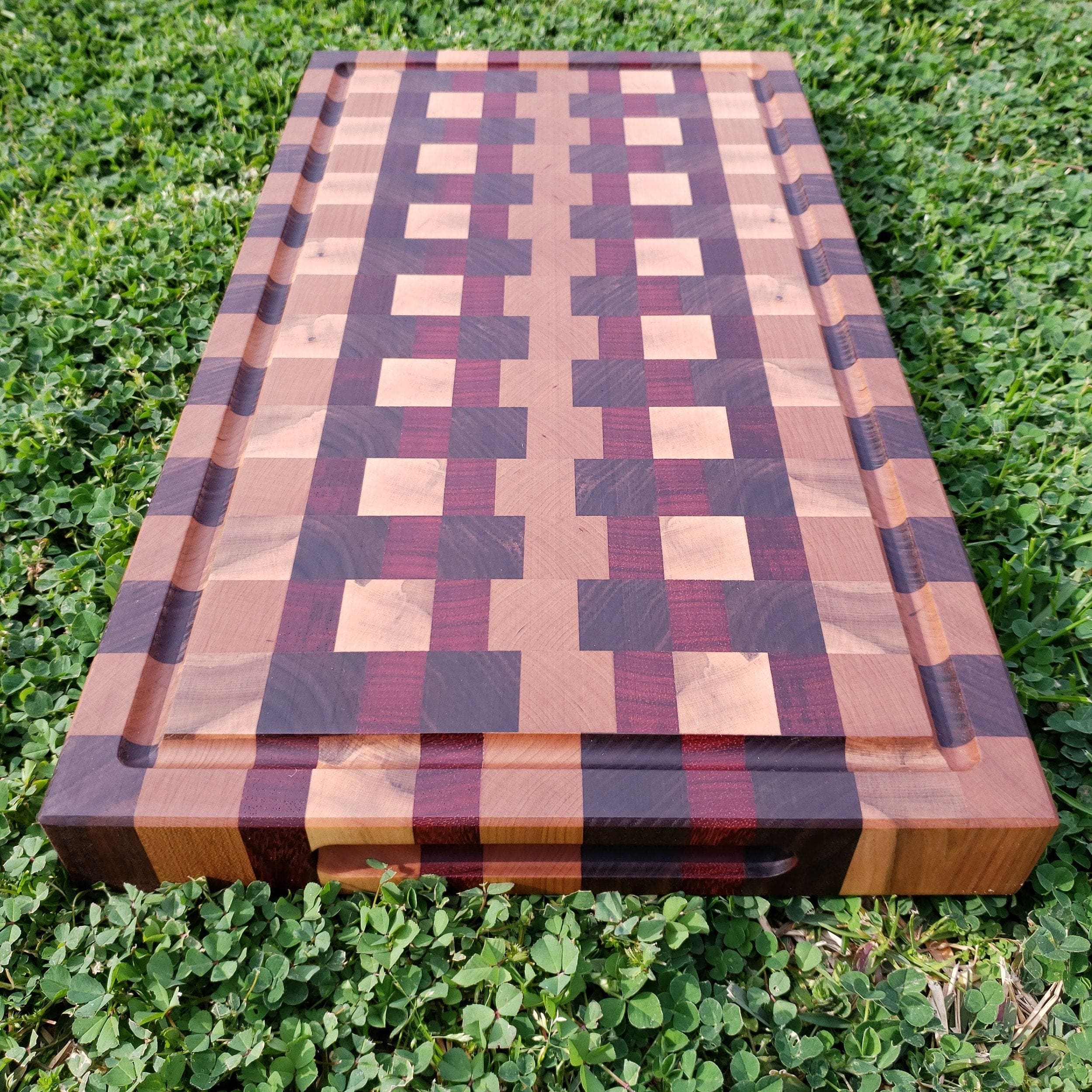 Wood Grain Junkie End Grain Cutting Board | Butcher Block