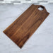 Wood Grain Junkie Honeycomb Handle Black Walnut Cutting Board