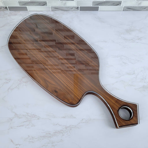 Wood Grain Junkie Kite Handle Full Charcuterie Board Acrylic Router Template