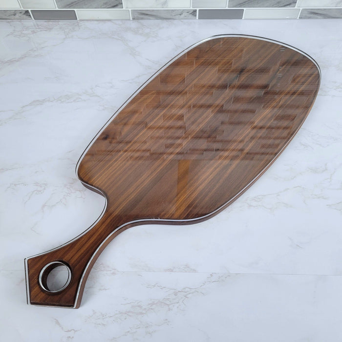 Wood Grain Junkie Kite Handle Full Charcuterie Board Acrylic Router Template