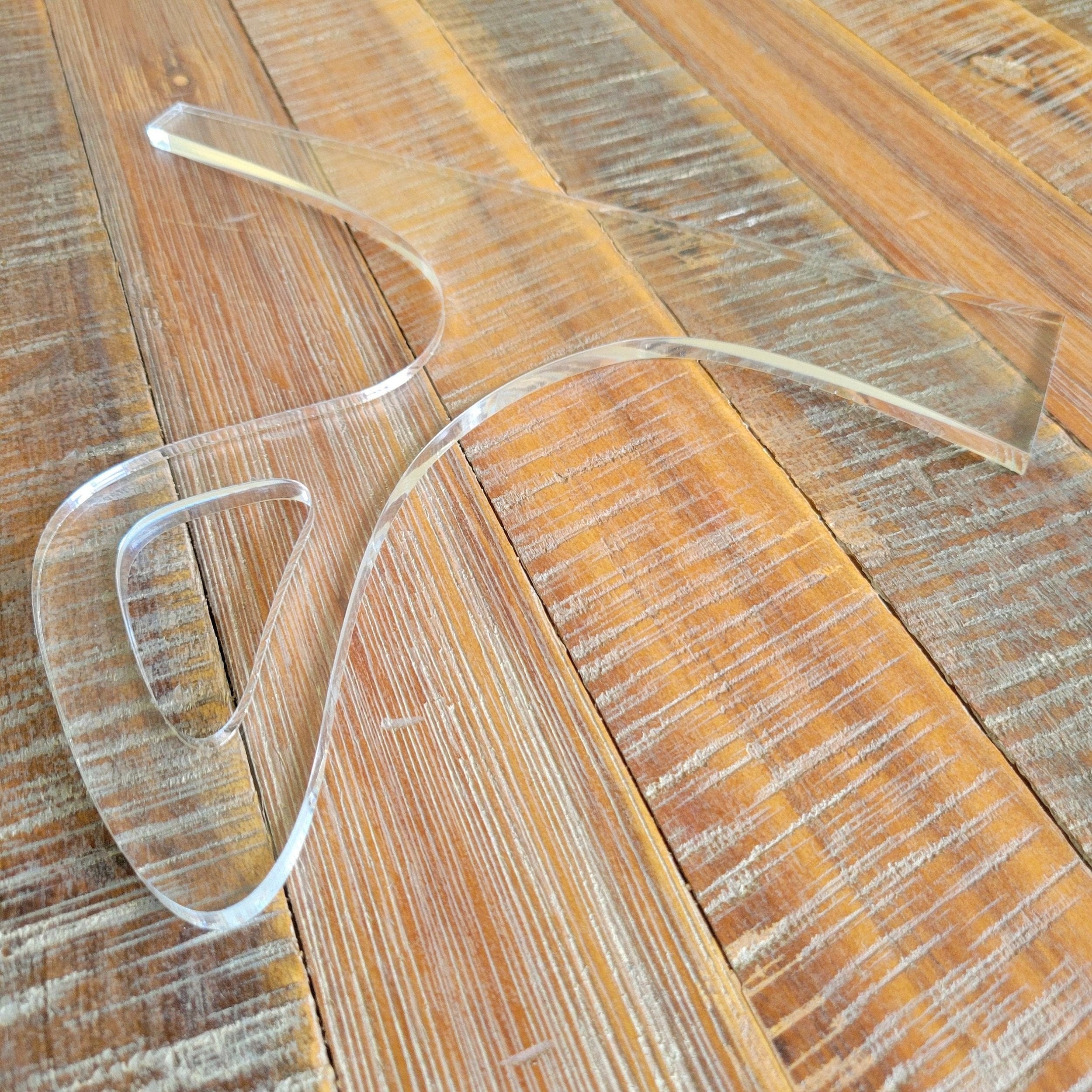 Modern Charcuterie Board Handle Acrylic Router Template